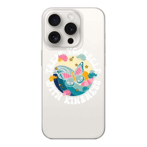 Apple iPhone 15 Pro Kindless Yourself Transparent Silicone TPU Θήκη