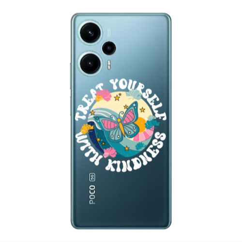 Xiaomi Poco F5 Kindless Yourself Transparent Silicone TPU Θήκη