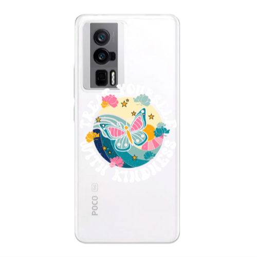 Xiaomi Poco F5 Pro Kindless Yourself Transparent Silicone TPU Θήκη