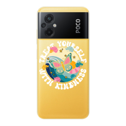 Xiaomi Poco M5 Kindless Yourself Transparent Silicone TPU Θήκη