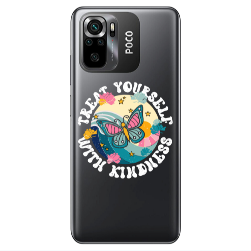 Xiaomi Poco M5 s Kindless Yourself Transparent Silicone TPU Θήκη