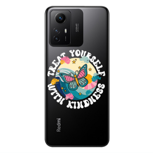 Xiaomi Redmi Note 12s Kindless Yourself Transparent Silicone TPU Θήκη