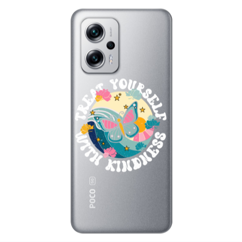 Xiaomi Poco X4 GT Kindless Yourself Transparent Silicone TPU Θήκη