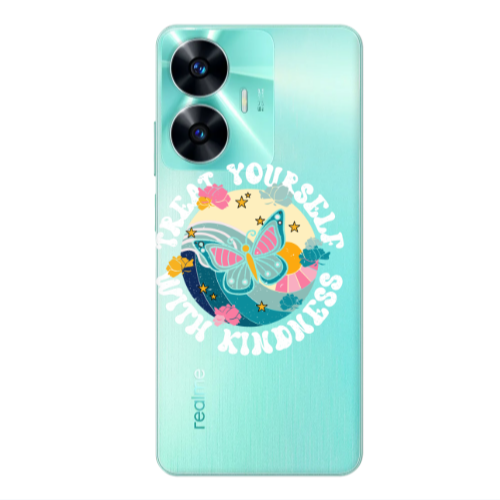 Realme C55 Kindless Yourself Transparent Silicone TPU Θήκη