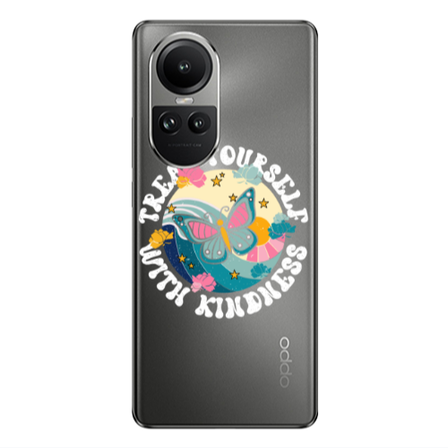 Oppo Reno10 5G Kindless Yourself Transparent Silicone TPU Θήκη