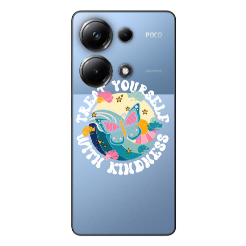 Xiaomi Poco M6 Pro 4G Kindless Yourself Transparent Silicone TPU Θήκη