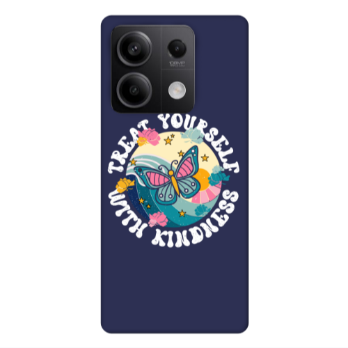 Xiaomi Redmi Note 13Pro 5G Kindless Yourself Dark blue Colored Silicone TPU Θήκη