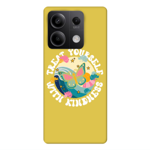 Xiaomi Redmi Note 13Pro 5G Kindless Yourself Yellow Colored Silicone TPU Θήκη