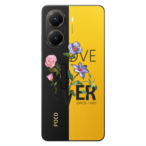 Xiaomi Poco X7 Pro Love for ever Transparent Silicone TPU Θήκη
