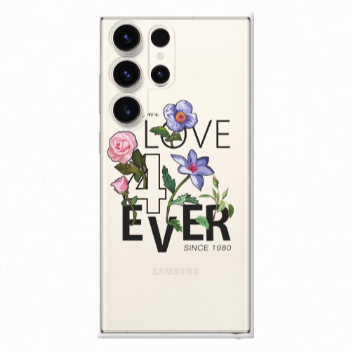 Samsung S25 Ultra Love for ever Transparent Silicone TPU Θήκη