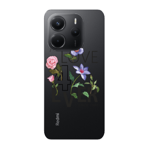 Xiaomi Redmi Note 14 Love for ever Transparent Silicone TPU Θήκη