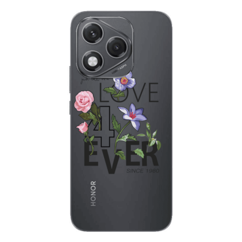 Honor 400 Lite Love for ever Transparent Silicone TPU Θήκη