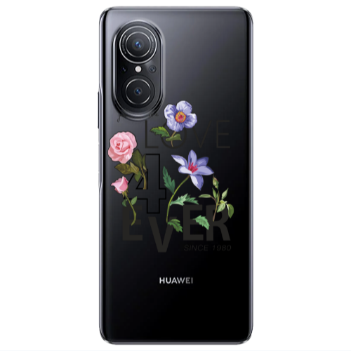 Huawei Nova 9 SE Love for ever Transparent Silicone TPU Θήκη