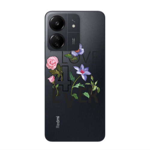 Xiaomi Redmi 13C Love for ever Transparent Silicone TPU Θήκη