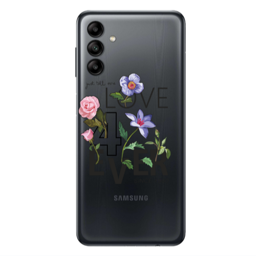 Samsung A13 5G Love for ever Transparent Silicone TPU Θήκη