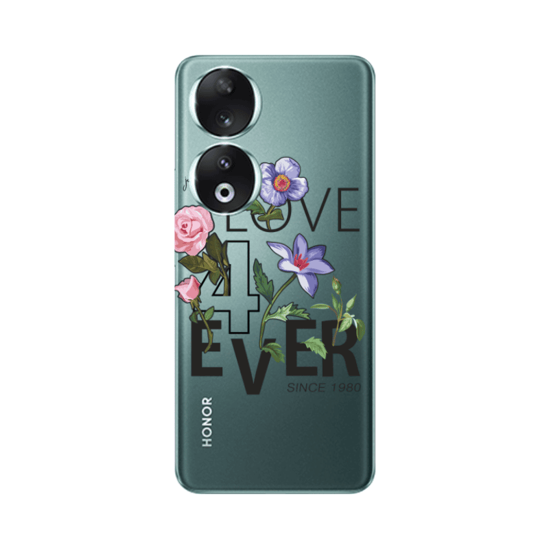 Honor 90 5G Love for ever Transparent Silicone TPU Θήκη