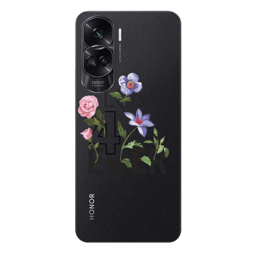 Honor 90 Lite 5G Love for ever Transparent Silicone TPU Θήκη