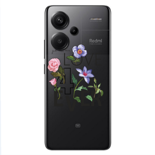 Xiaomi Redmi Note 13 Pro+ 5G  Love for ever Transparent Silicone TPU Θήκη