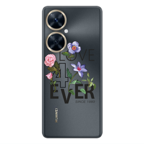 Huawei Nova 11i Love for ever Transparent Silicone TPU Θήκη