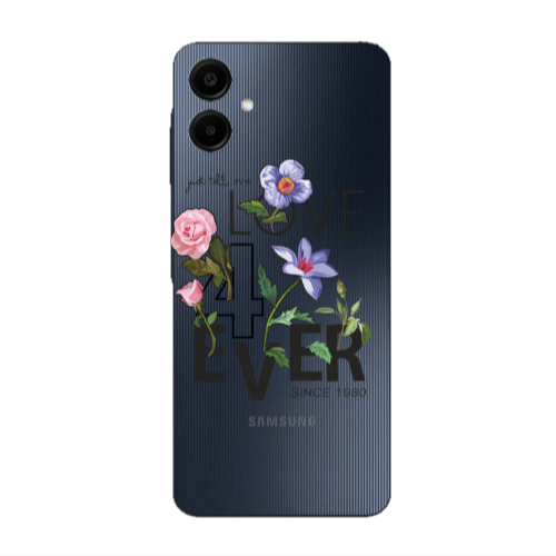 Samsung A06 Love for ever Transparent Silicone TPU Θήκη