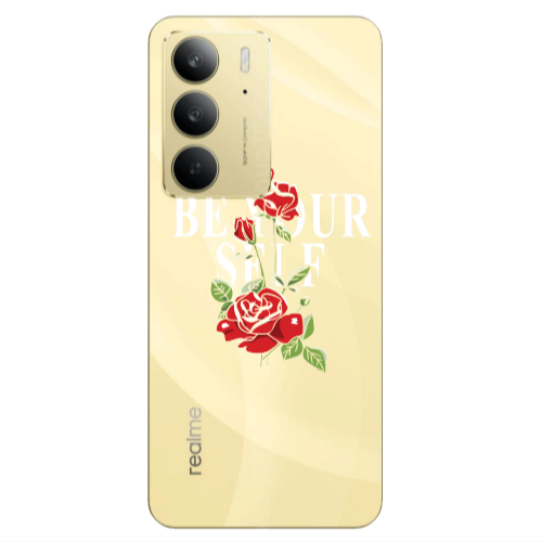 Realme C 75 Be Your Self Transparent Silicone TPU Θήκη