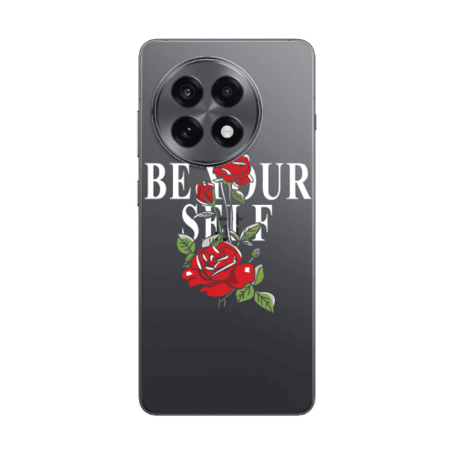 Oneplus 13 5G Be Your Self Transparent Silicone TPU Θήκη