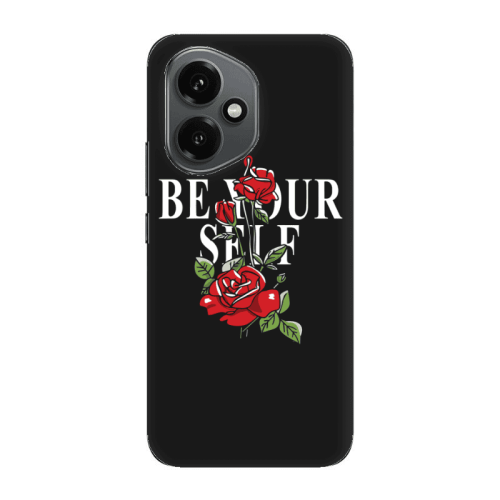 Honor Magic 400 Be Your Self Black Colored Silicone TPU Θήκη
