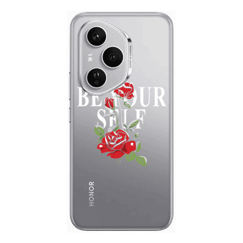 Honor Magic 400 Pro Be Your Self Transparent Silicone TPU Θήκη