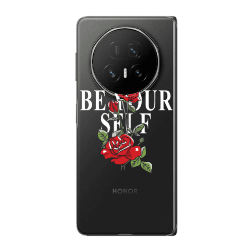 Honor Magic V5 Be Your Self Transparent Silicone TPU Θήκη