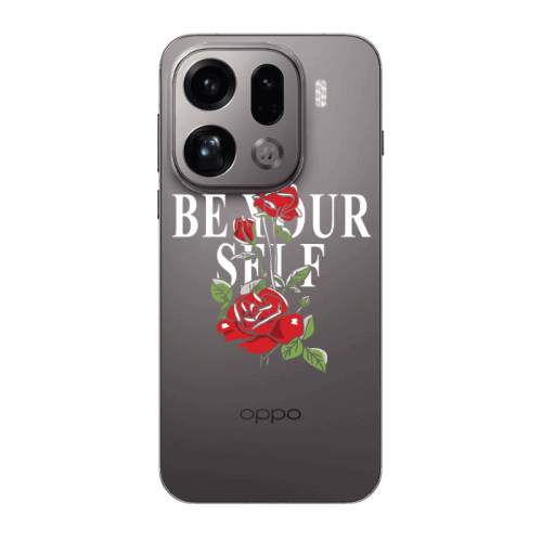 Oppo Find X9 Pro Be Your Self Transparent Silicone TPU Θήκη