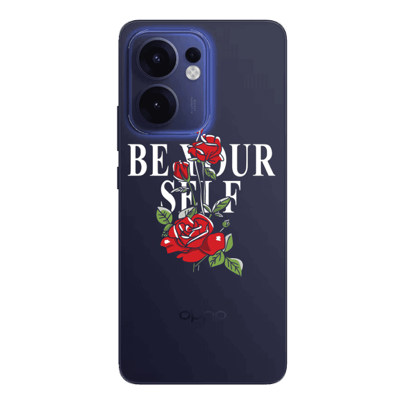 Oppo Reno13 FS Be Your Self Transparent Silicone TPU Θήκη