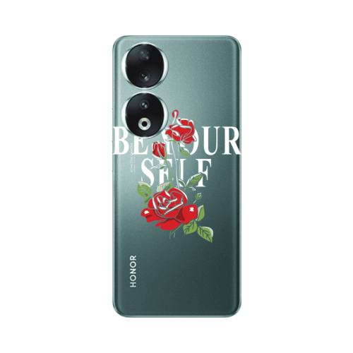 Honor 90 5G Be Your Self Transparent Silicone TPU Θήκη