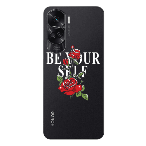 Honor 90 Lite 5G Be Your Self Transparent Silicone TPU Θήκη