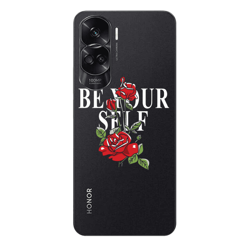 Honor 90 Lite 5G Be Your Self Transparent Silicone TPU Θήκη
