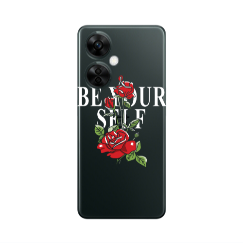 Oneplus Nord CE 3 Lite 5G Be Your Self Transparent Silicone TPU Θήκη