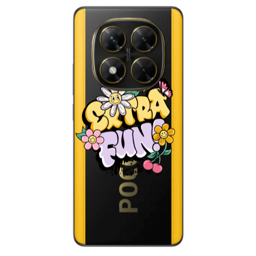 Xiaomi Poco X7 Extra Fun Transparent Silicone TPU Θήκη
