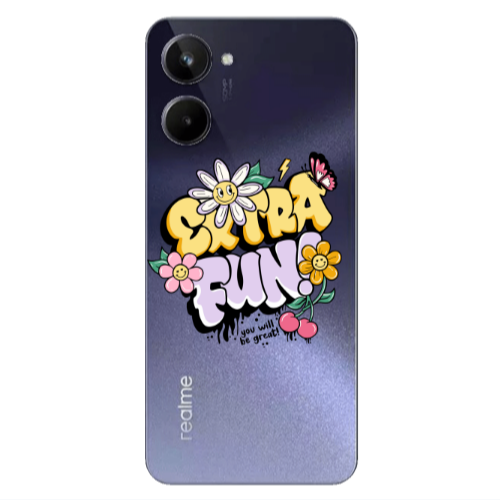 Realme 10 Extra Fun Transparent Silicone TPU Θήκη