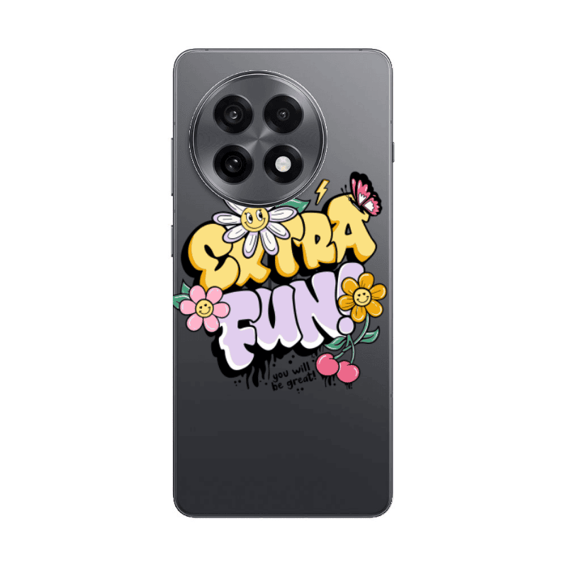 Oneplus 13 5G Extra Fun Transparent Silicone TPU Θήκη