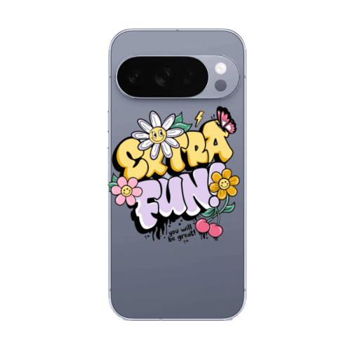 Google Pixel 10 Pro Extra Fun Transparent Silicone TPU Θήκη