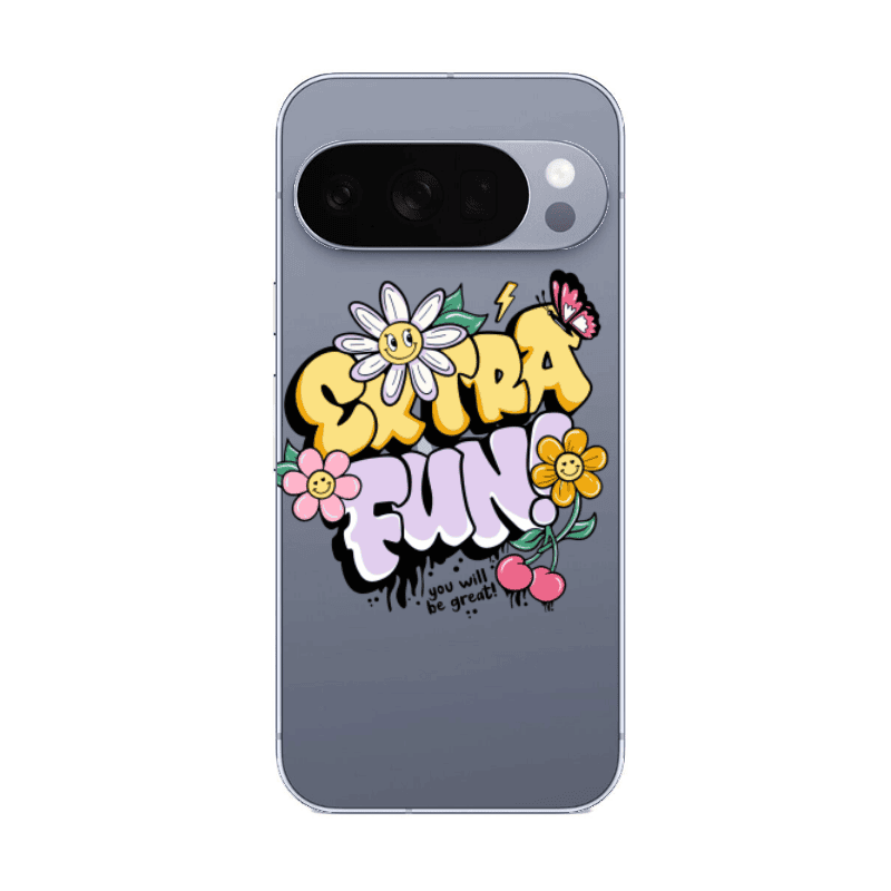 Google Pixel 10 Pro Extra Fun Transparent Silicone TPU Θήκη