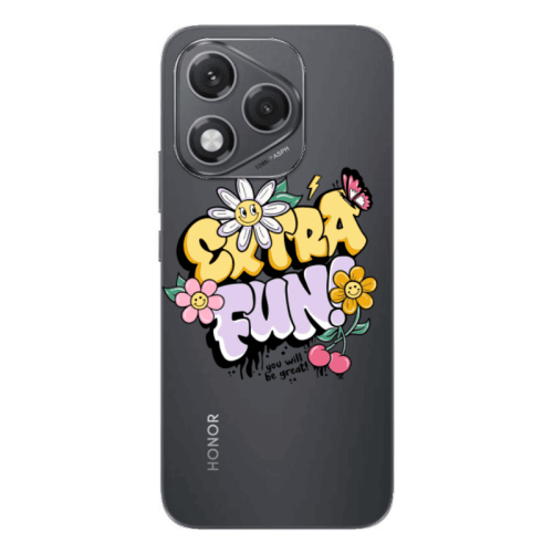 Honor 400 Lite Extra Fun Transparent Silicone TPU Θήκη