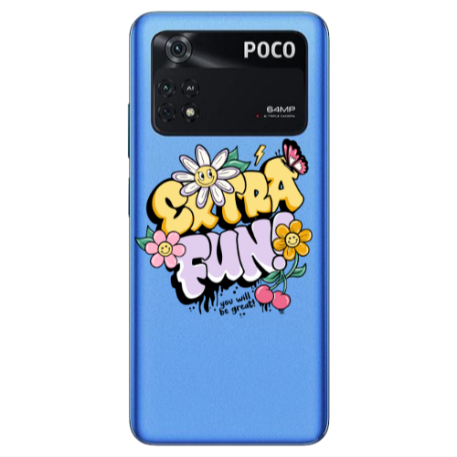 Xiaomi Poco M4 Pro 4G Extra Fun Transparent Silicone TPU Θήκη