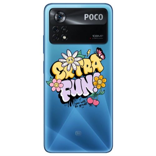 Xiaomi Poco X4 Pro Extra Fun Transparent Silicone TPU Θήκη