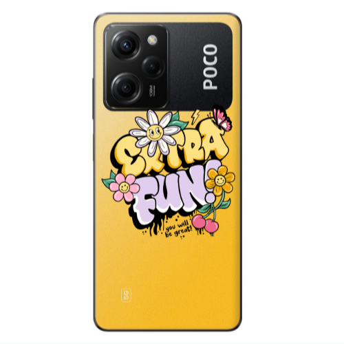 Xiaomi Poco X5 Pro Extra Fun Transparent Silicone TPU Θήκη