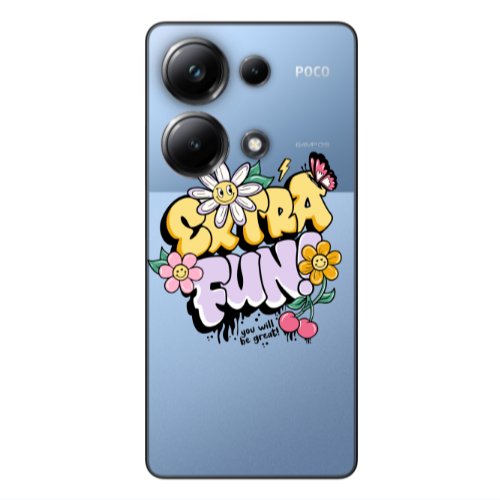 Xiaomi Poco M6 Pro 4G Extra Fun Transparent Silicone TPU Θήκη