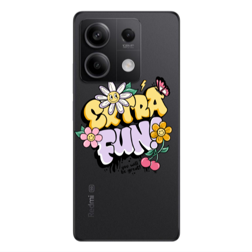 Xiaomi Redmi Note 13Pro 5G Extra Fun Transparent Silicone TPU Θήκη