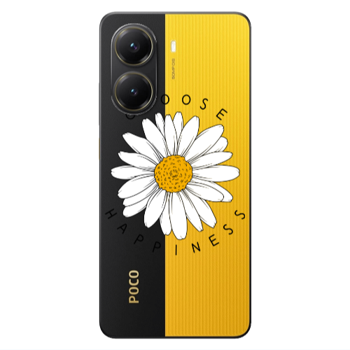 Xiaomi Poco X7 Pro Chose Happines Transparent Silicone TPU Θήκη