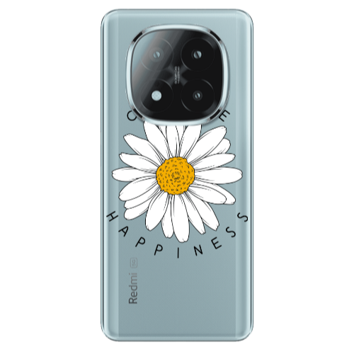 Xiaomi Redmi Note 14 Pro + 5g Chose Happines Transparent Silicone TPU Θήκη