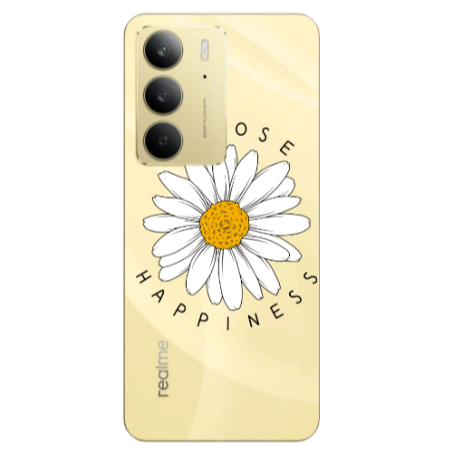 Realme C 75 Chose Happines Transparent Silicone TPU Θήκη