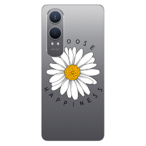 Oneplus Nord Ce 4 lite Chose Happines Transparent Silicone TPU Θήκη